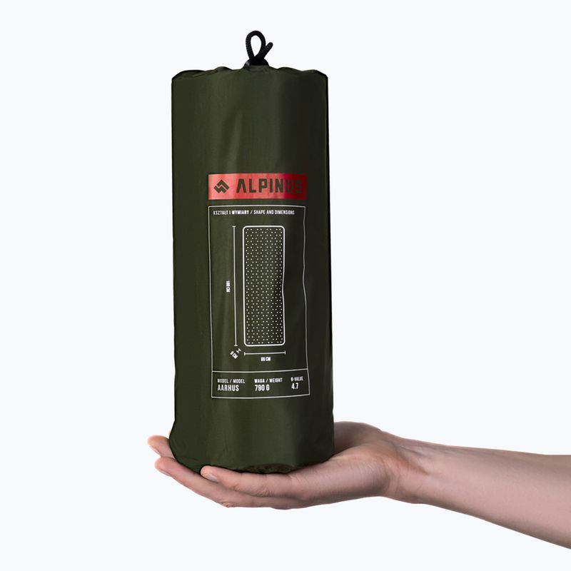 Килимок надувний Aarhus Ticino зелений 4