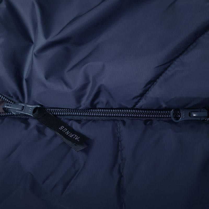 Спальний мішок Alpinus Fiber Pro 1500 правий синій 4