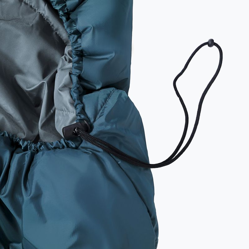 Спальний мішок Alpinus Fiber Pro 1300 правий зелений 2