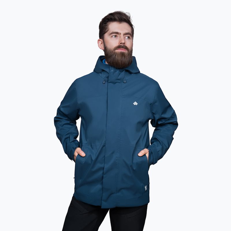Чоловіча дощовик Alpinus Arys синій 3