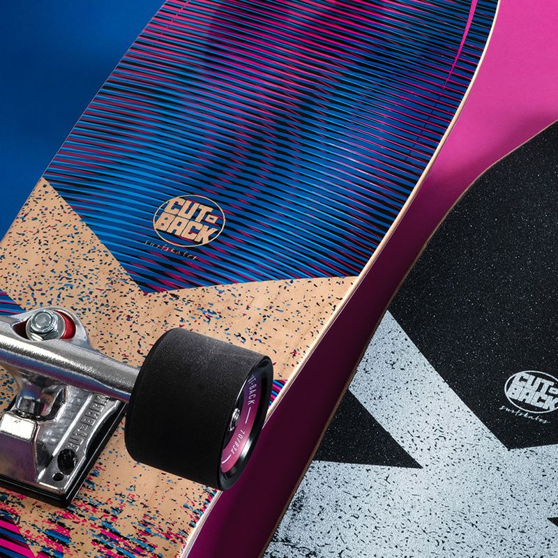 Скейтборд серфскейт Cutback Purple Haze 29” 9