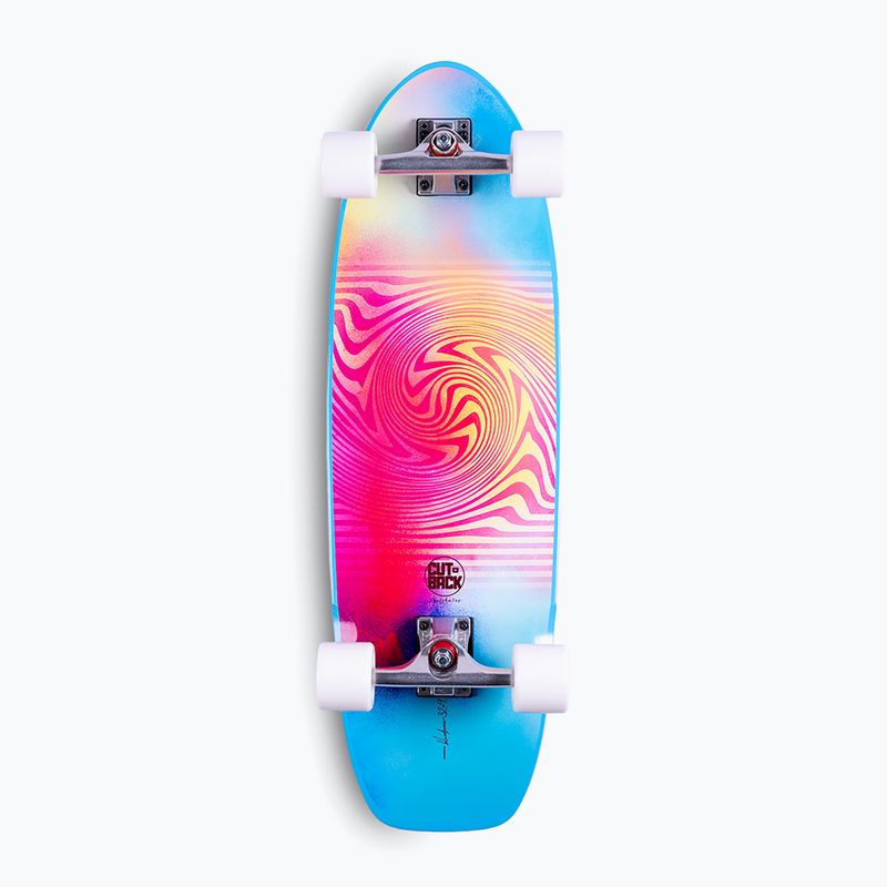 Скейтборд surfskate Cutback Blue Dream 32" 3