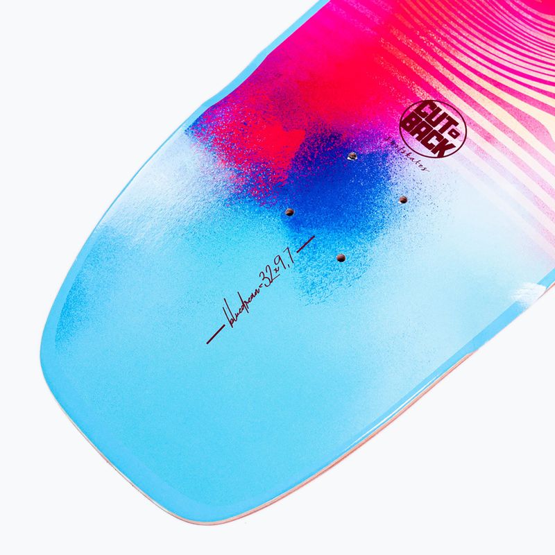 Скейтборд surfskate Cutback Blue Dream 32" 4
