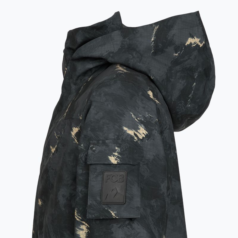 Куртка сноубордична чоловіча 4F M509 multicolour allover 3