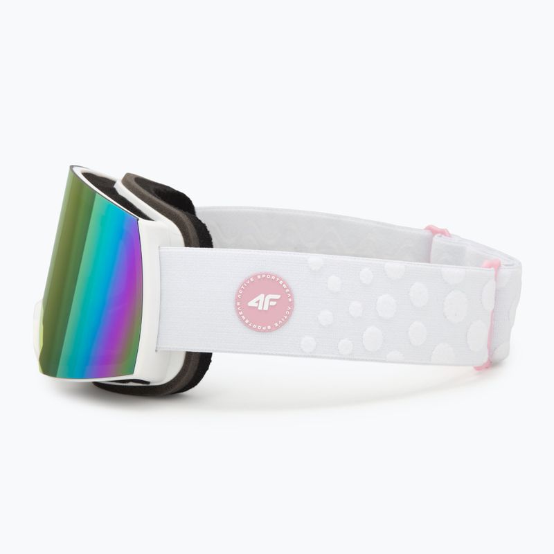Окуляри гірськолижні дитячі 4F F040 white/multicolor 4