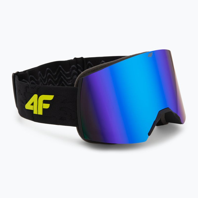 Окуляри гірськолижні дитячі 4F M041 black/multicolor