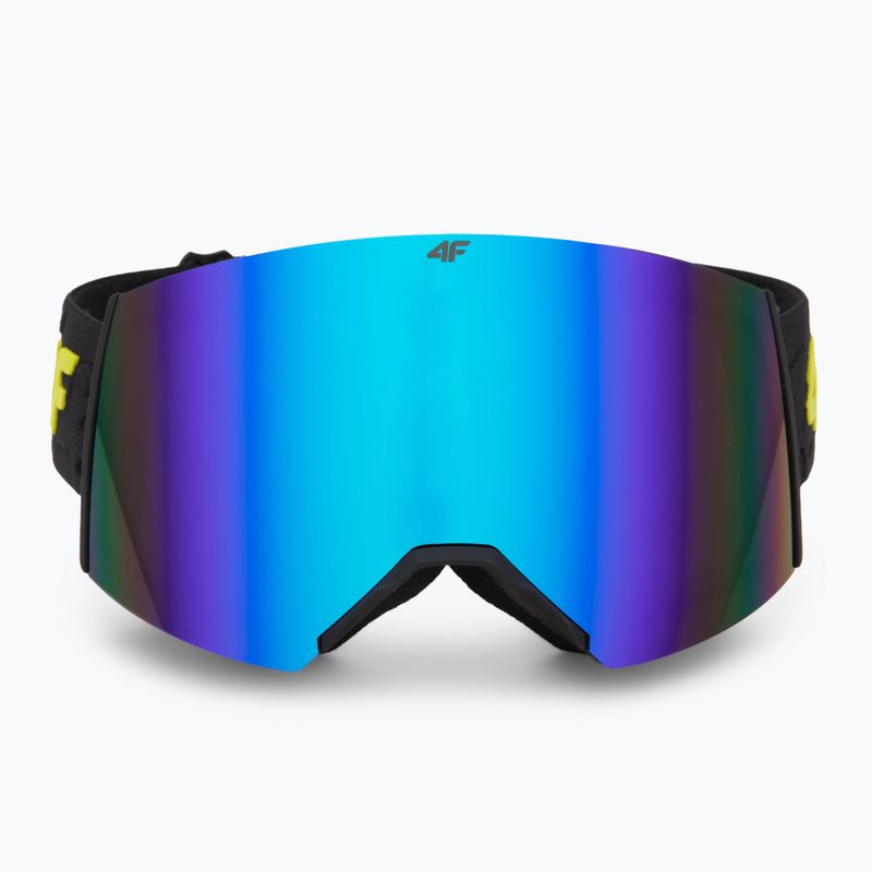 Окуляри гірськолижні дитячі 4F M041 black/multicolor 2