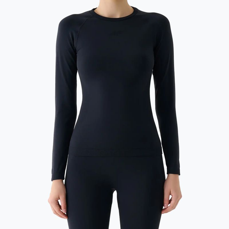 Жіноча термоактивна кофта 4F F220 deep black