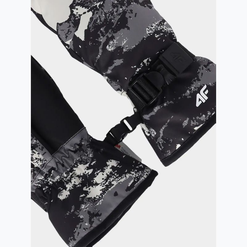 Рукавиці гірськолижні дитячі 4F Fnk M199 deep black 2