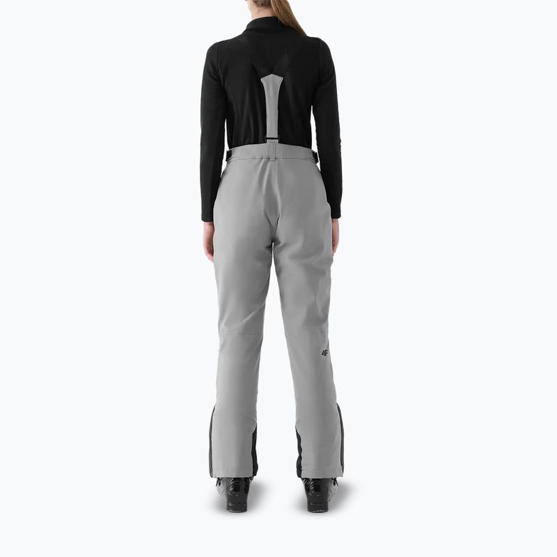 Штани гірськолижні жіночі 4F Fnk F1157 cool light grey 2
