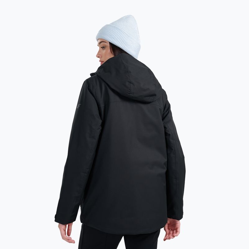 Жіноча лижна куртка 4F F0956 deep black 2