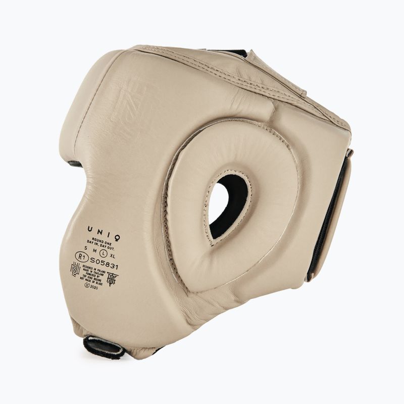 Шолом боксерський UNIQ Competition classic beige 2