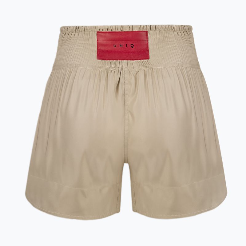 Шорти для тренувань UNIQ Fight classic beige 2