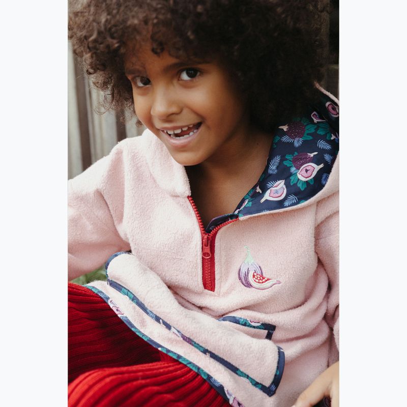 Кофта флісова дитяча KID STORY Teddy dusty pink 8