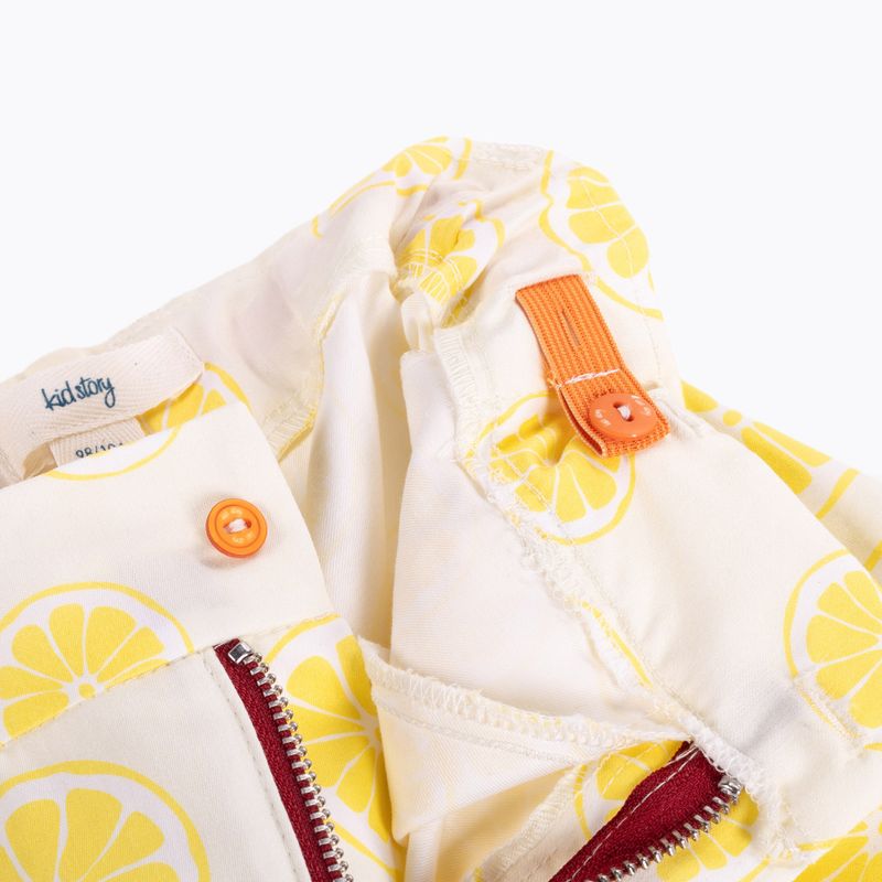 Дитячий комплект KID STORY Сорочка та шорти лаймовий рай 11