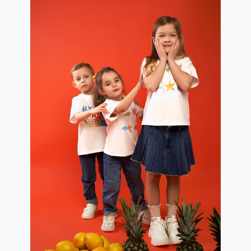 KID STORY дитяча футболка органічна бавовна веселий світ 5