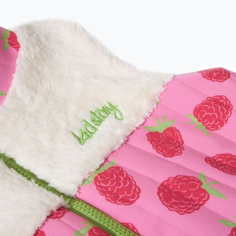 Жилет дитячий KID STORY Teddy raspberrie blush 3