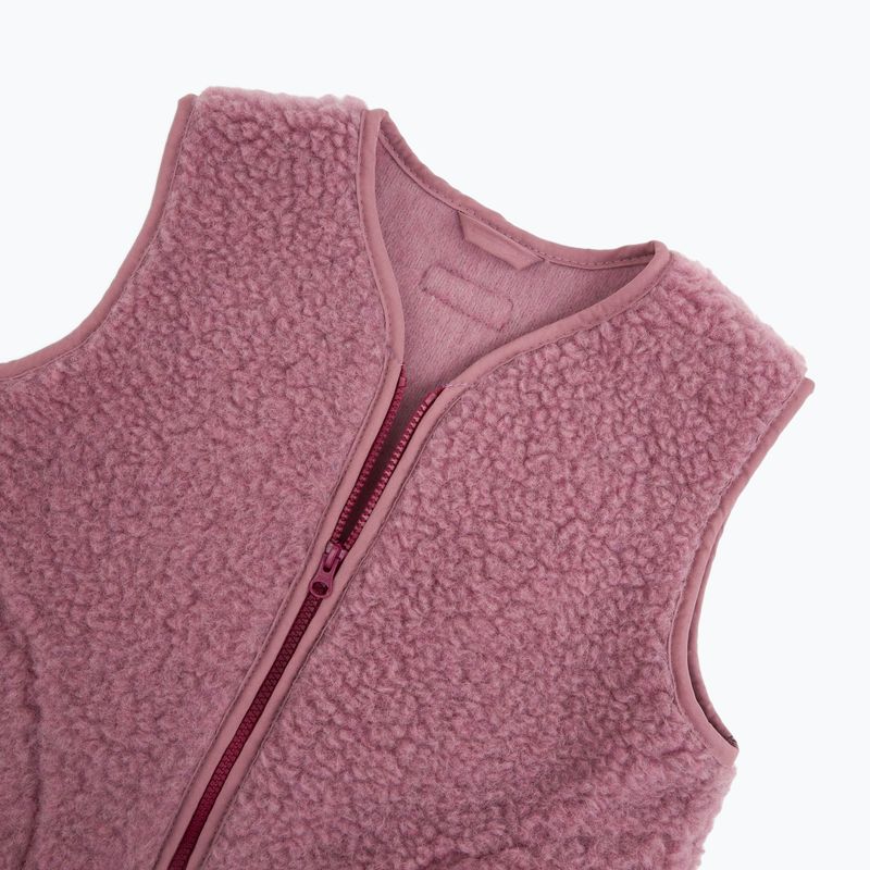 Дитячий жилет KID STORY Merino dusty pink 4