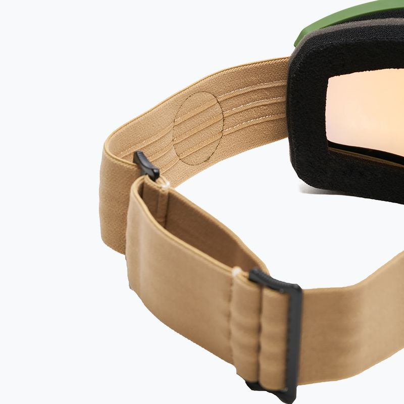 Окуляри гірськолижні IMX Peak green matt/sand/gold irridium/brown 5