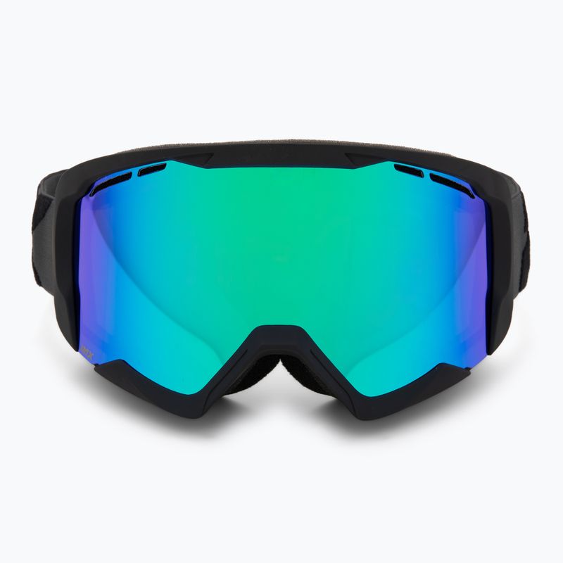 Лижні окуляри IMX Snow black matt/black/green iridium/brown 2