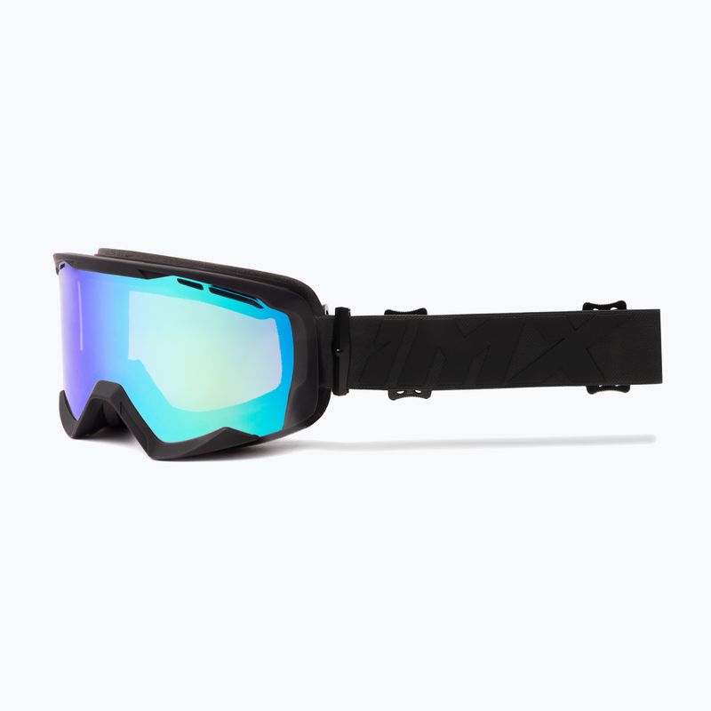 Лижні окуляри IMX Snow black matt/black/green iridium/brown 7