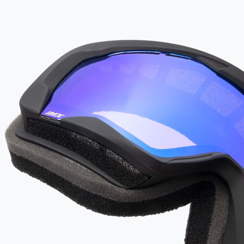 Лижні окуляри IMX Snow black matt/black/green iridium/brown 11