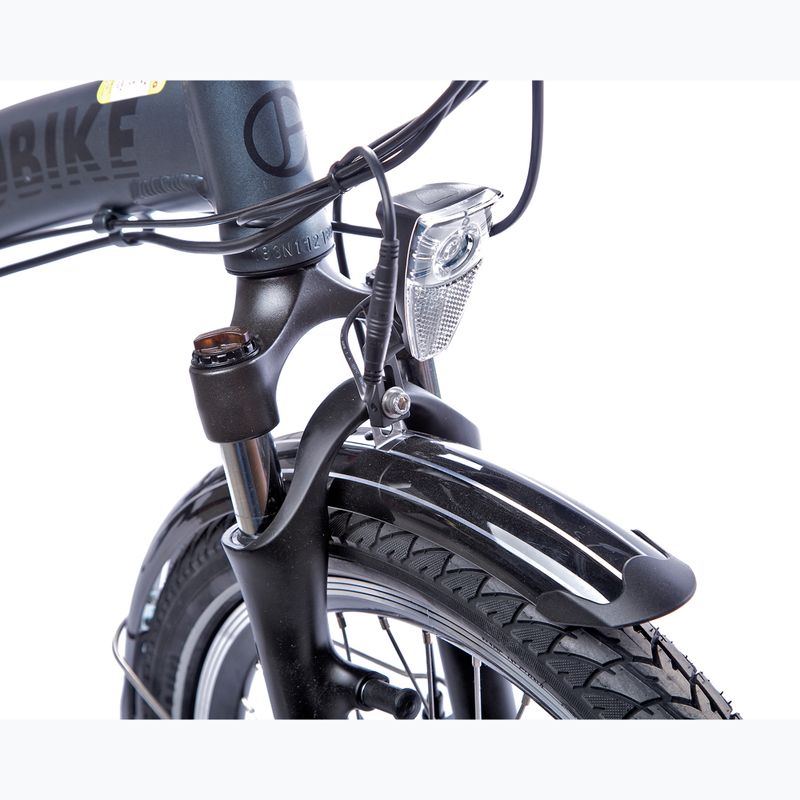 Електричний велосипед JOBOBIKE Sam 36V 13Ah 468Wh сірий 9