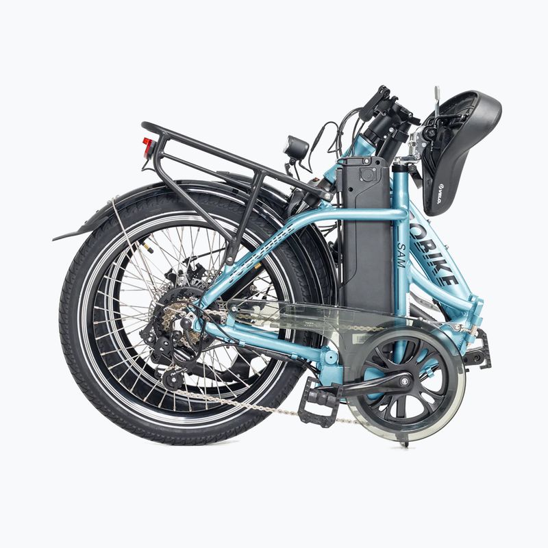 Електричний велосипед JOBOBIKE Sam 36V 13Ah 468Wh синій 3