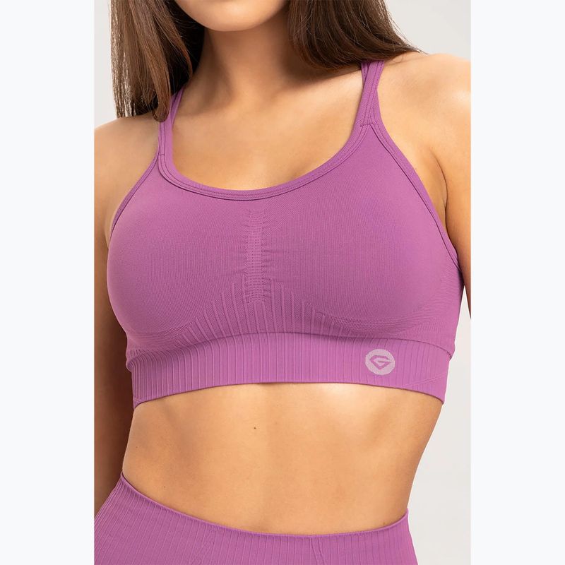 Тренувальний бюстгальтер Gym Glamour Push Up 2.0 весела ягода 3