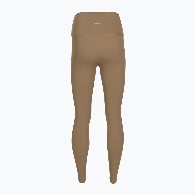 Легінси для йоги жіночі JoyInMe Oneness Yoga 7/8 carmel coffee 6