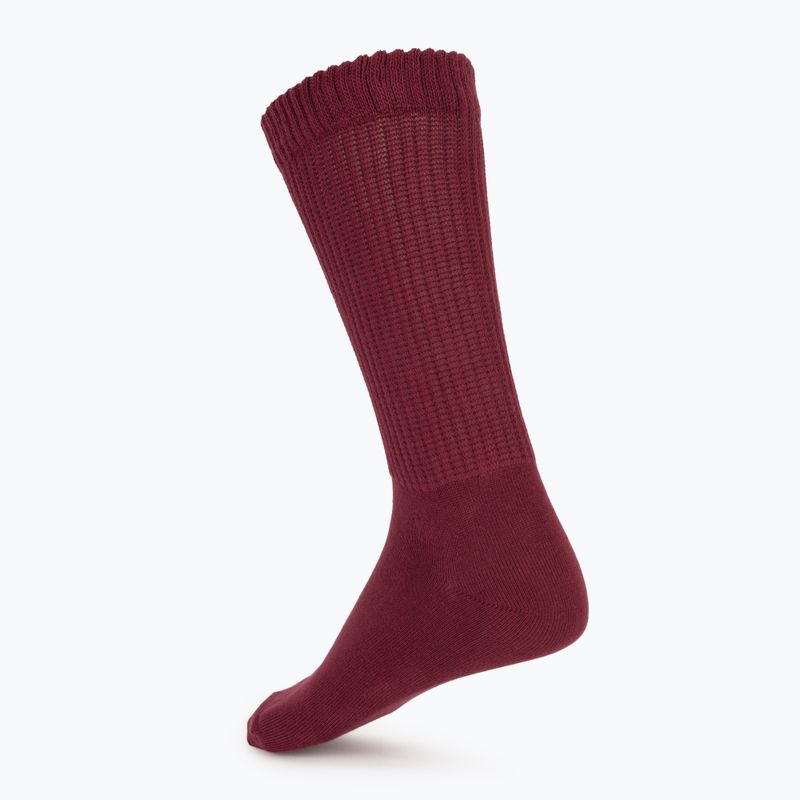 Шкарпетки жіночі JOYINME Ground Yourself burgundy 2