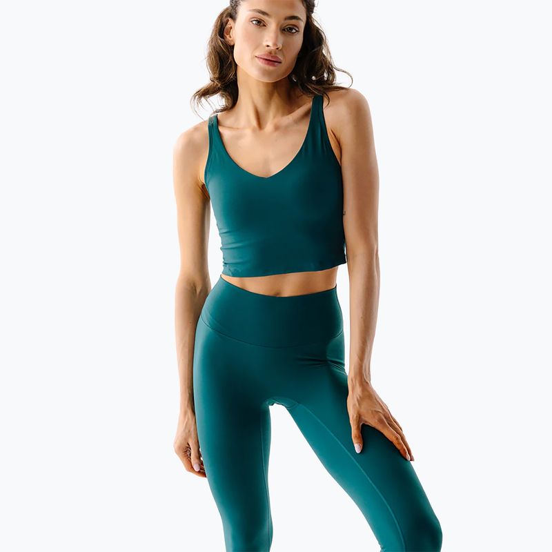 Жіночий топ для йоги JOYINME Grace noir green