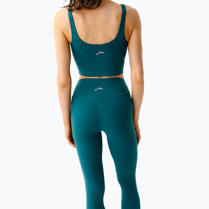 Жіночий топ для йоги JOYINME Grace noir green 2
