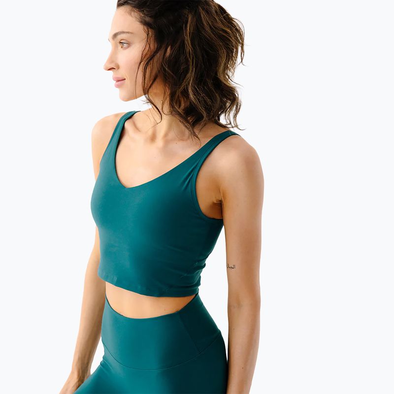 Жіночий топ для йоги JOYINME Grace noir green 3