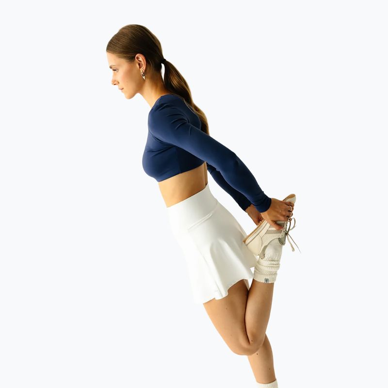 Жіночий топ для йоги JoyInMe Core Crop Top dark navy 5