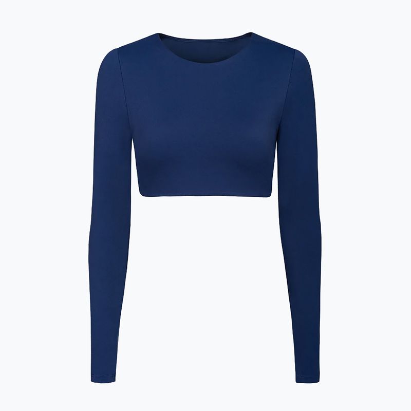 Жіночий топ для йоги JoyInMe Core Crop Top dark navy 6