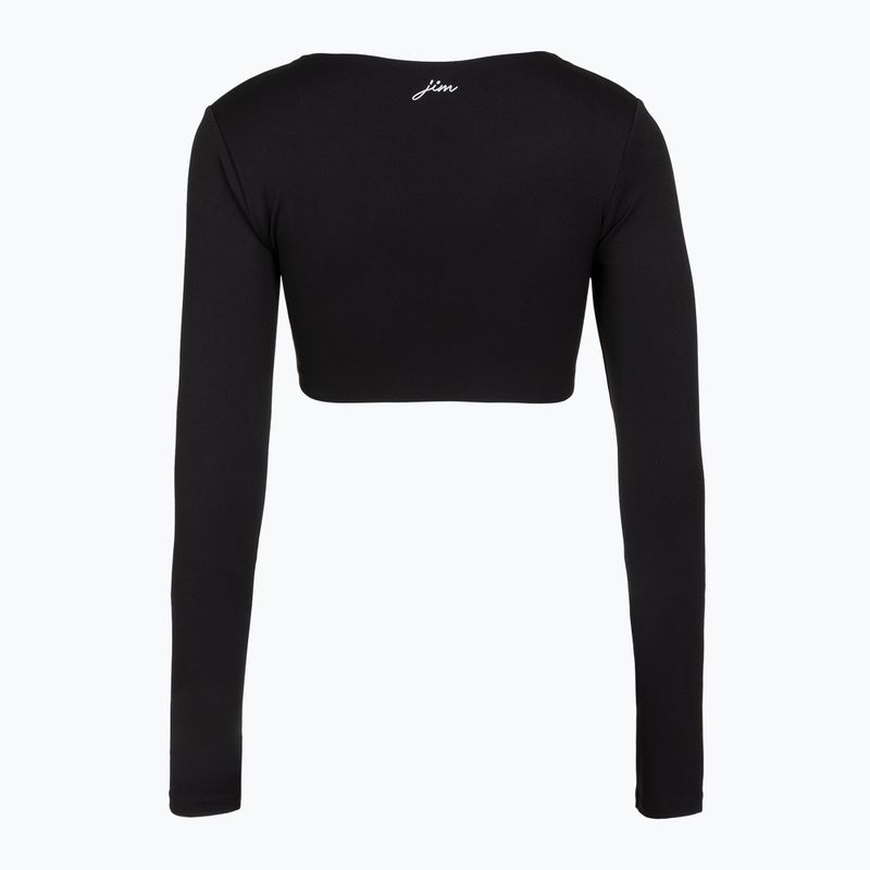 Жіночий топ для йоги JoyInMe Core Crop Top black 2
