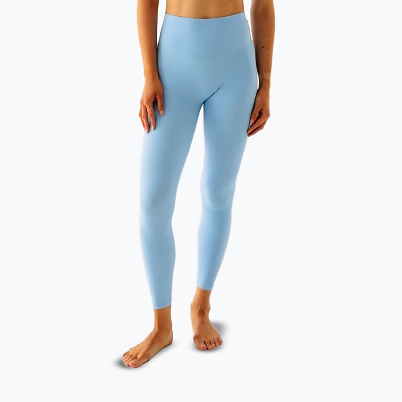 Легінси для йоги жіночі JoyInMe Oneness Yoga 7/8 blue chia