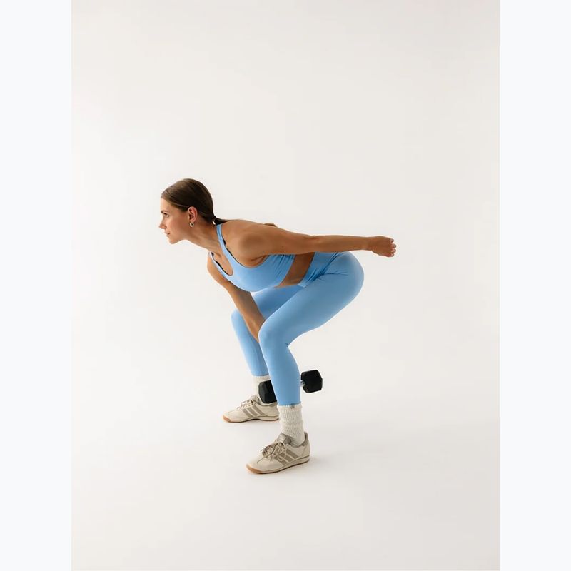 Легінси для йоги жіночі JoyInMe Oneness Yoga 7/8 blue chia 6