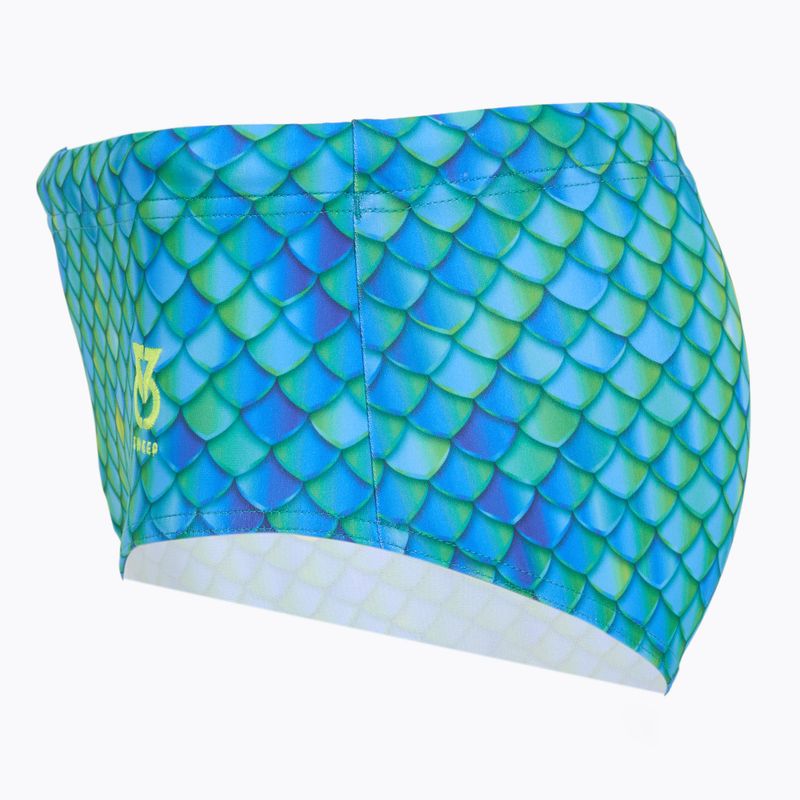 Плавки чоловічі SWEEP Aqua Hippos блакитний/жовтий/зелений 2