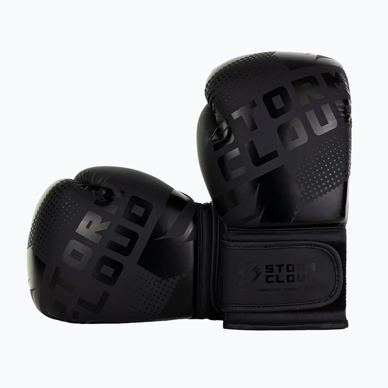 Рукавиці боксерські StormCloud Bolt 3.0 black/black 3