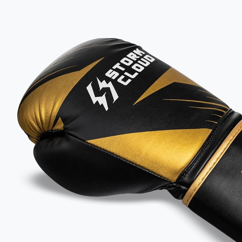 Рукавиці боксерські StormCloud Lynx 2.0 black/gold 6