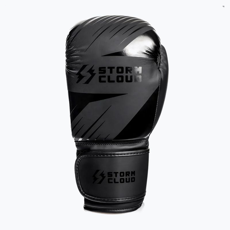 Рукавиці боксерські StormCloud Lynx 2.0 black/black 4