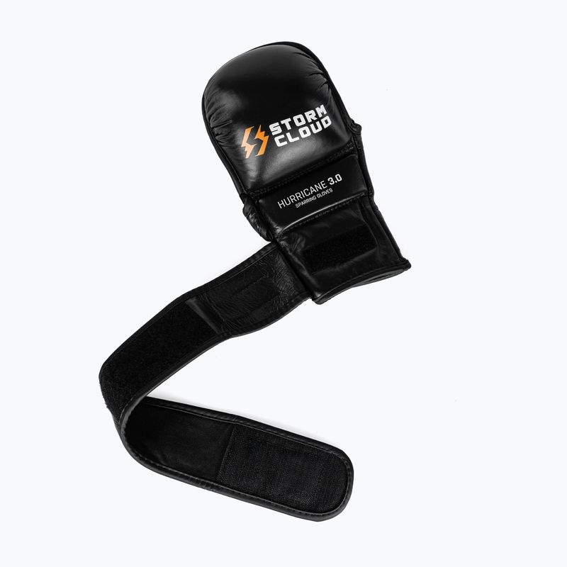 Рукавиці спарингові StormCloud Hurricane 3.0 black/white 4