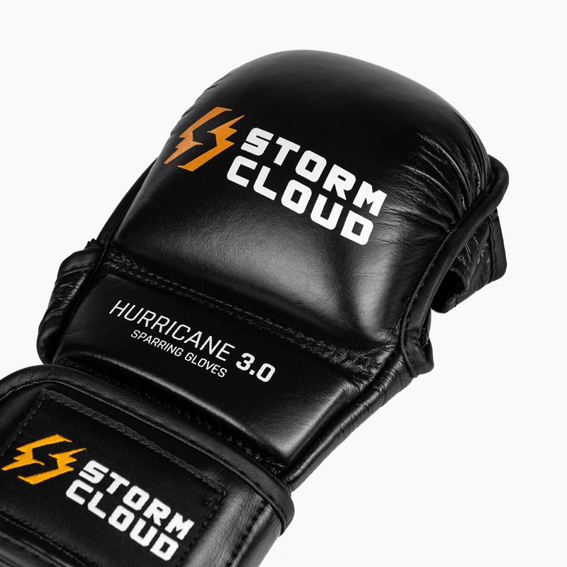 Рукавиці спарингові StormCloud Hurricane 3.0 black/white 6