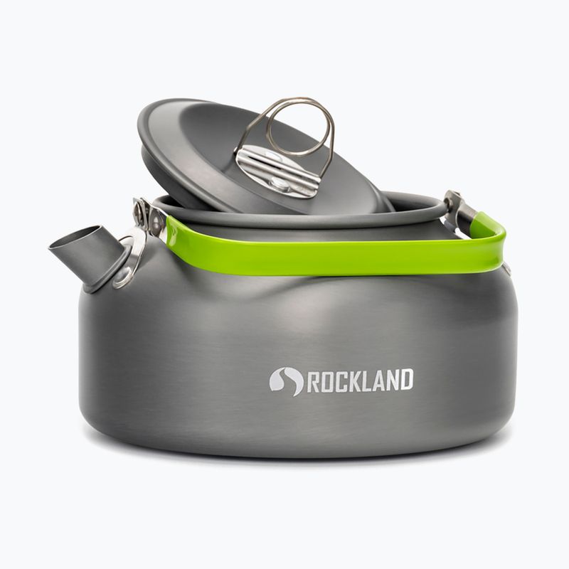 Чайник туристичний Rockland 0,8 л grey/green 2