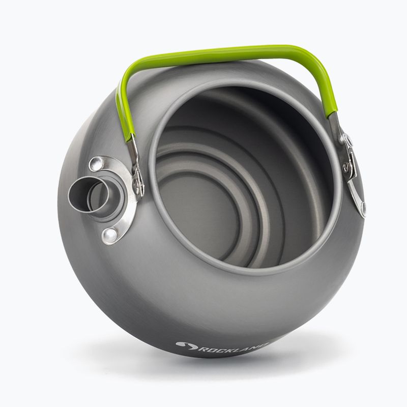 Чайник туристичний Rockland 0,8 л grey/green 5