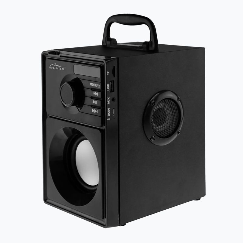 Мобільна колонка Media-Tech Boombox Silver чорний/срібний 2