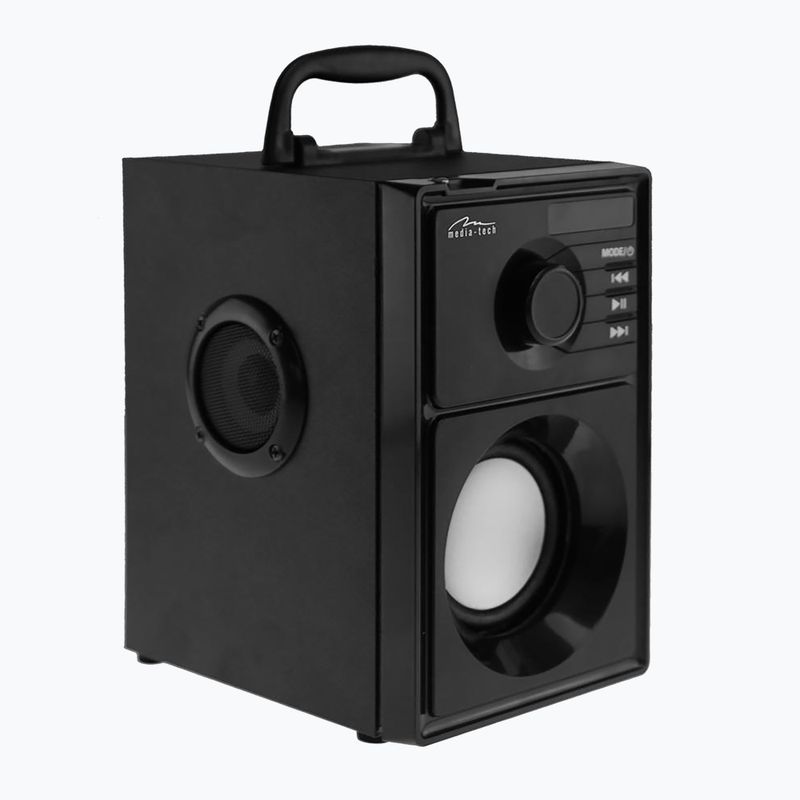 Мобільна колонка Media-Tech Boombox Silver чорний/срібний 3