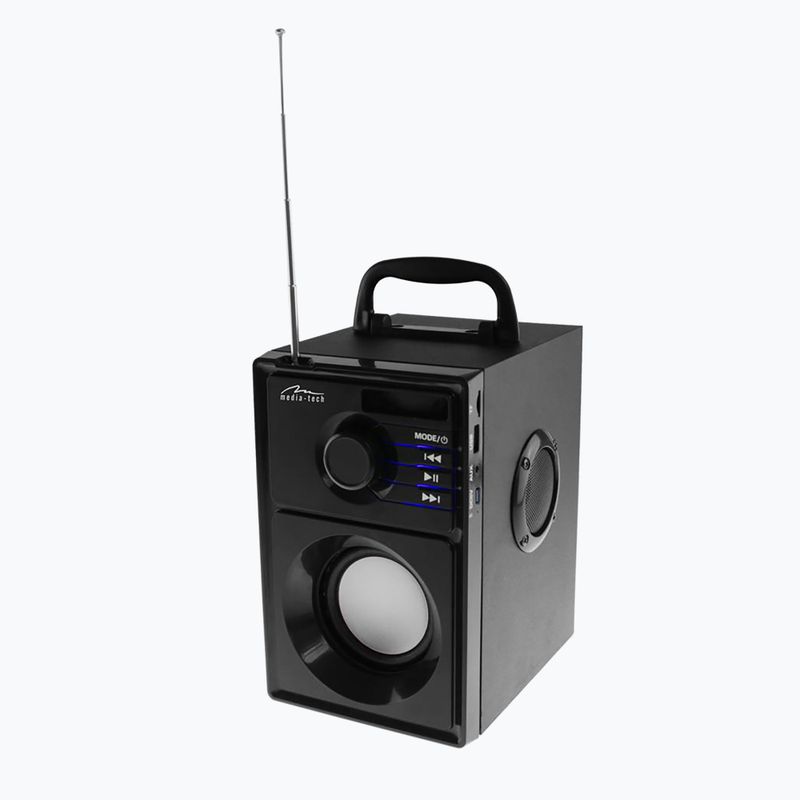 Мобільна колонка Media-Tech Boombox Silver чорний/срібний 5